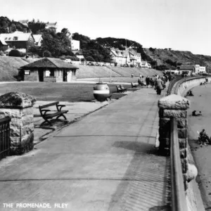 Promenade at Filey, North Yorkshire