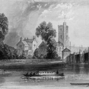 1846 Putney Thames Print 1846 Putney Thames Print