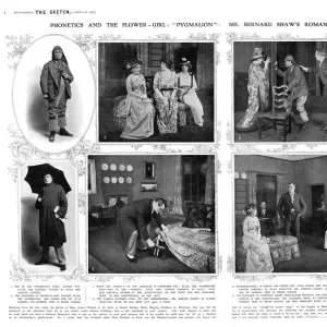 Pygmalion - George Bernard Shaws play opens in 1914