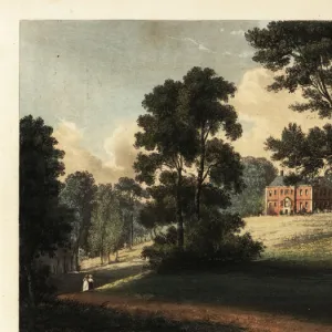 Pynes House, Exeter, Devon, 1825