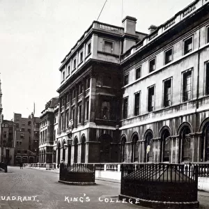 The Quadrant - Kings College, London Date: circa 1920