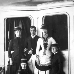 Queen Alexandra and children