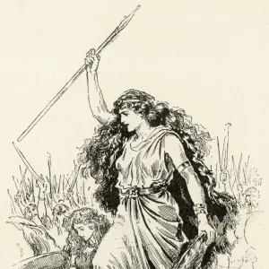 Queen Boudica of the Iceni Tribe