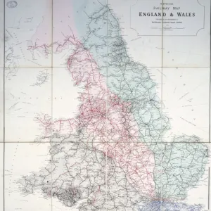 Railway map of Britain