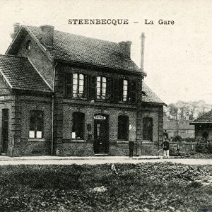 Railway Station, Steenbecque, Nord-Pas-de-Calais