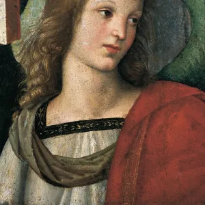 Raphael (1483-1520). Angel. 1500-1501. Fragment