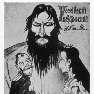 Rasputin Caricature