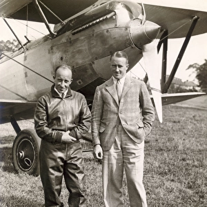 Raymond John Paul Parer, left, and Geoff E Hemsworth