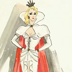Red Cloak - Murrays Cabaret Club costume design