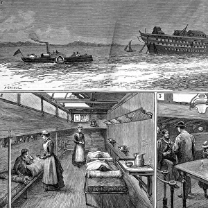 The Red Cross ambulance steamer
