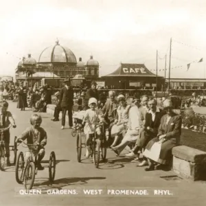 Rhyl / Queen Gardens 1933