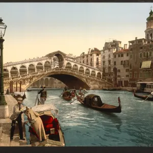 The Rialto Bridge, Venice, Italy