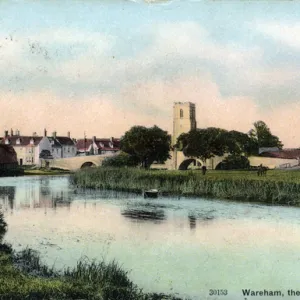 The River & Church, Wareham, Dorset