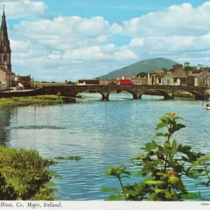 River Moy, Ballina, County Mayo, Republic of Ireland