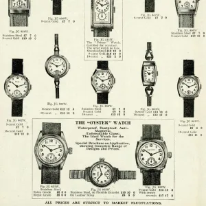 Rolex precision watches 1937