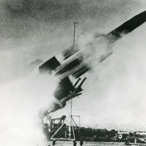 Bristol Bloodhound Surface-to-Air Missile Print, 26 May 1957 Bristol Bloodhound Surface-to-Air Missile Print, 26 May 1957
