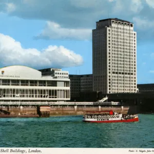 The Royal Festival Hall and the Shell Buildings, London