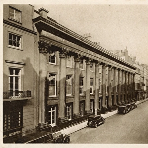 Front of the Royal Institution, Albermarle Street, London