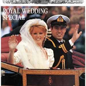 Royal Wedding 1986 - ILN front cover