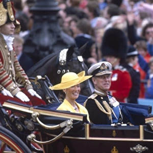 Royal Wedding 1986 - Prince Philip and Susan Barrantes