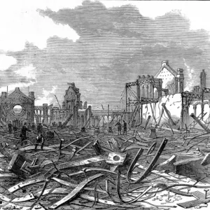 The Ruins of the Alexandra Palace, 1873