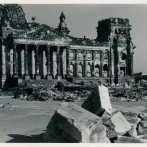 Ruinas del Reichstag, Berlín, Alemania Ruinas del Reichstag, Berlín, Alemania