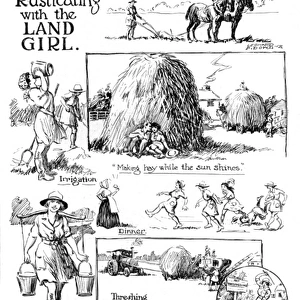 Rusticating with the Land Girl by Leonard P. Dowd
