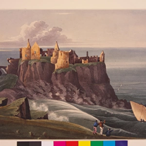 S. E. view of Dunluce Castle from the Rockheads