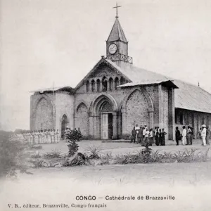 Sacred Heart Cathedral in Brazzaville, Congo