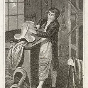 Saddler at Work C.1800