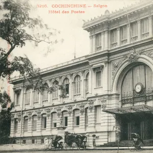 Saigon, Vietnam - The Hotel des Postes (Central Post Office)