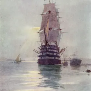 St Vincent Sailing Ship Print, 1908 St Vincent Sailing Ship Print, 1908
