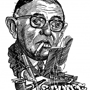 Sartre / Cartoon