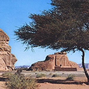 Saudi Arabia - Madain Saleh - Nabatean Tomb