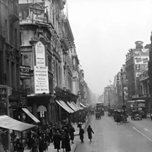 Scene in Oxford Street, London