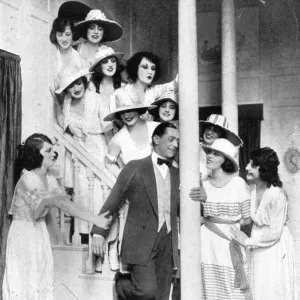 A scene from See Saw at the George M. Cohan Theatre, New York (1919) Date: 1919