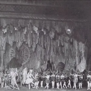 A scene from the second act of Monte Cristo Jr at the Winter Garden, New York (1919). Produced by the Shubert Brothers. Date: 1919