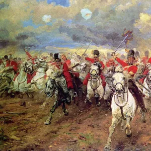 Scotland Forever! The Charge of the Scots Greys, the British heavy cavalry regiment that