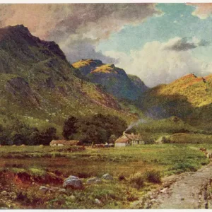Glen Nevis Shepherd's Cot Print Glen Nevis Shepherd's Cot Print