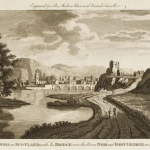 Inverness Print of Scotland Inverness Print of Scotland