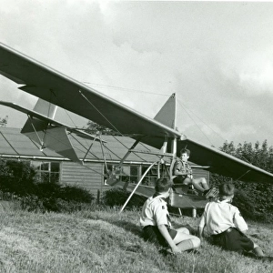 Scouts with Elliotts Primary EoN Glider
