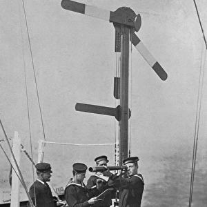 Semaphore, Royal Navy