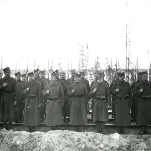 Serbian detachment, Nadvoitsa, Murmansk, Russia