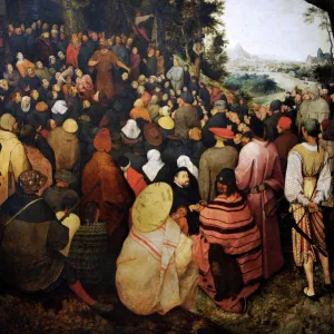 The Sermon of Saint John the Baptist by Pieter Brueghel the