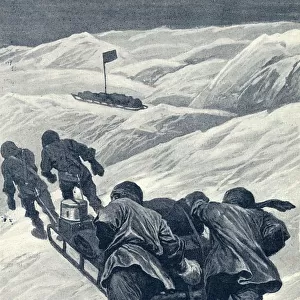 Shackleton / Sledging / 1908