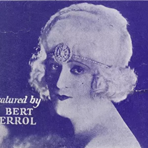 Sheet music - British female impersonator Bert Errol