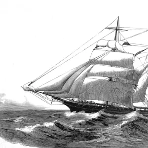 The ship Kapunda, 1887