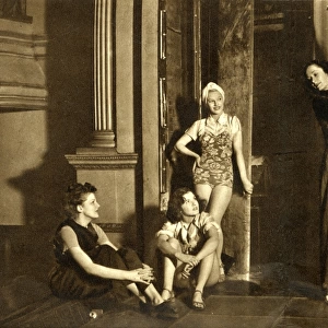 Showgirls at the Windmill Theatre, 1940