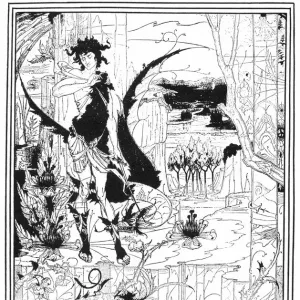 Siegfried by Aubrey Beardsley