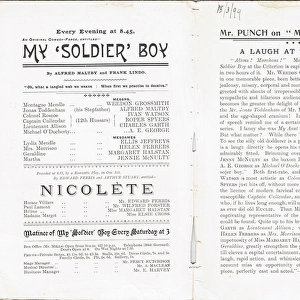 My Soldier Boy by Alfred Maltby and Frank Lindo